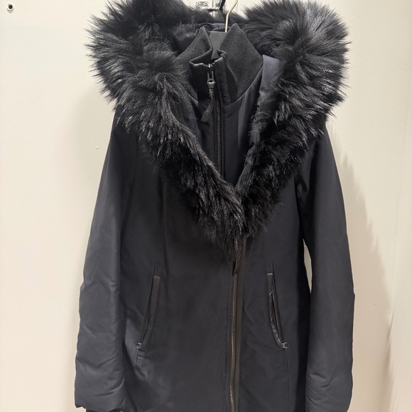 Woman’s Mackage winter jacket size small all black - Picture 1 of 15